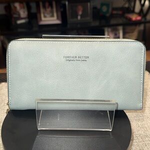 Forever Better Originally From Lonny Green Leather Women's Wallet (EUC)